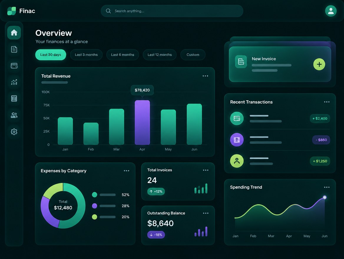 Finac - Offline Billing Software